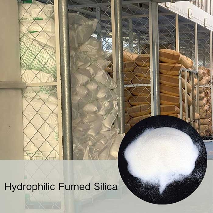 Hydrophilic Fumed Silica Powder - High Purity, Surface Area Control 